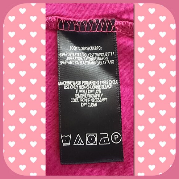 MNY Performance || Fuschia Workout Top (SIZE L) - Picture 6 of 7